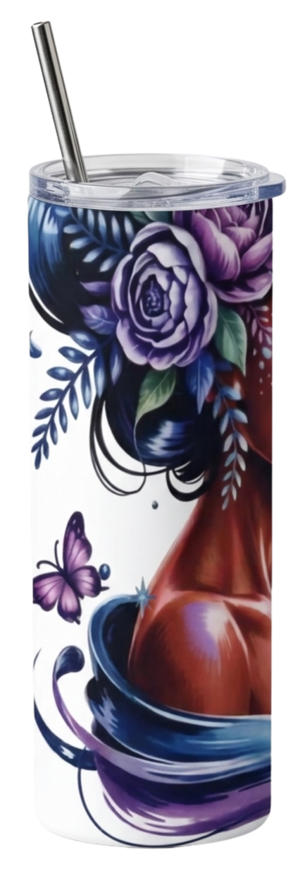Still Blooming Even in the Dark Tumbler – 20 oz Travel Mug