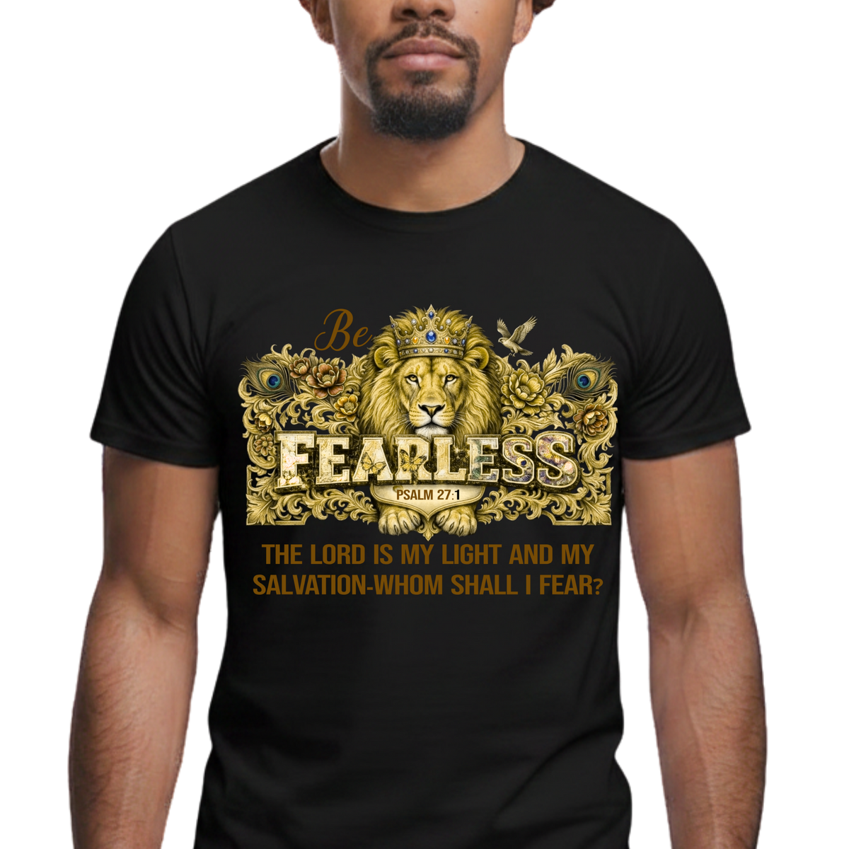 Fearless Graphic T-Shirt - Faith-Based Everyday Tee