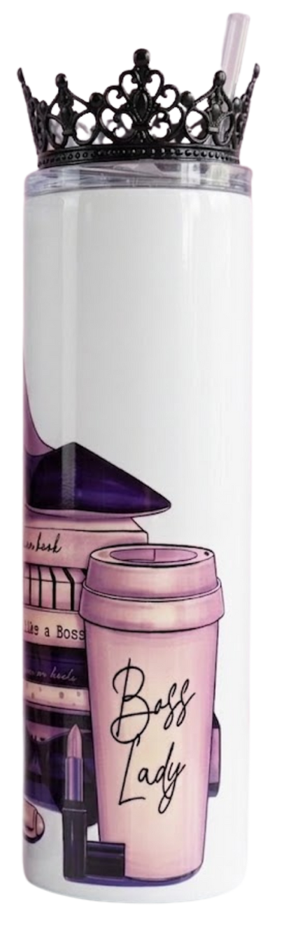 Boss Lady Tumbler – 20 oz Travel Mug
