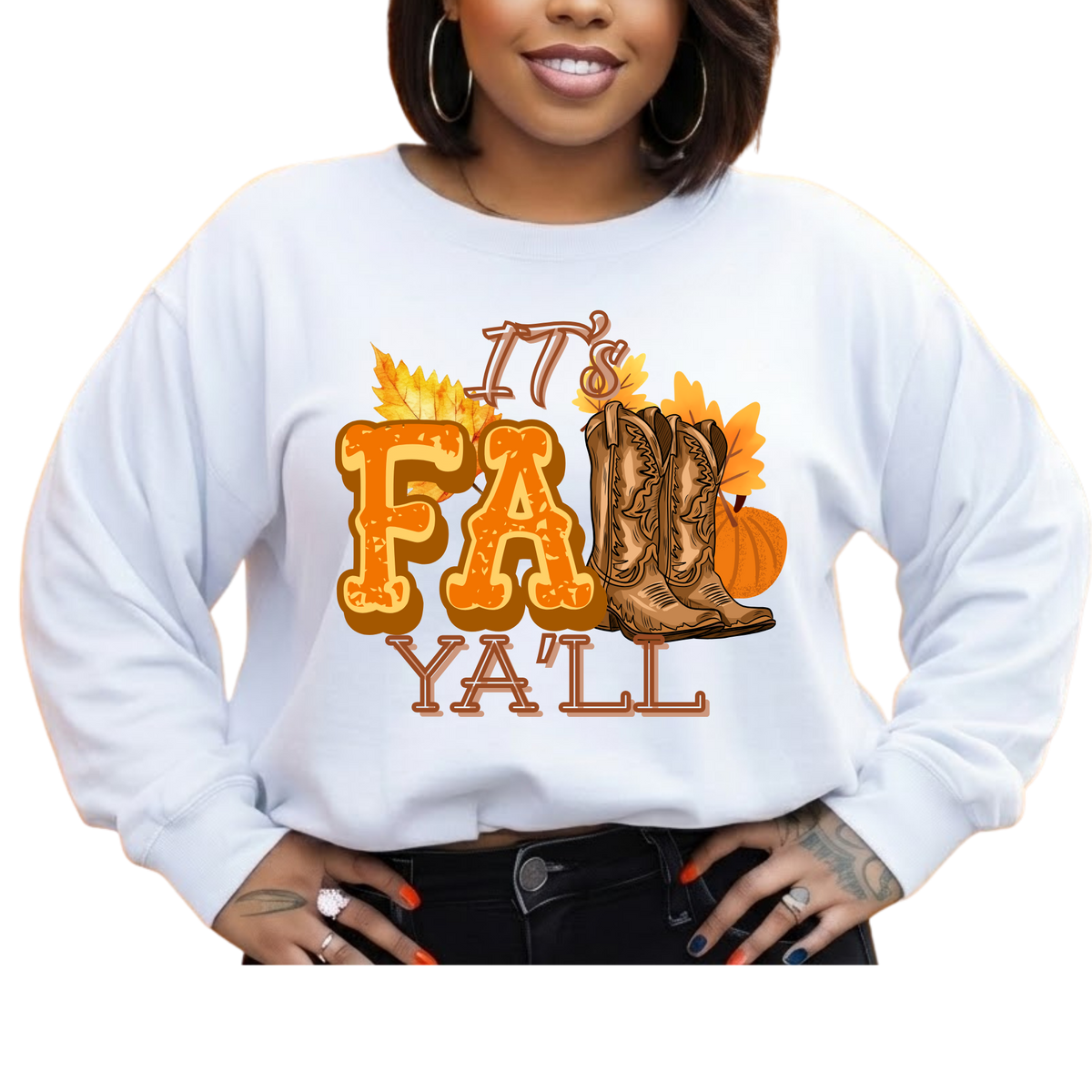 It's Fall Ya'll Crewneck Sweatshirt – Seasonal Pullover