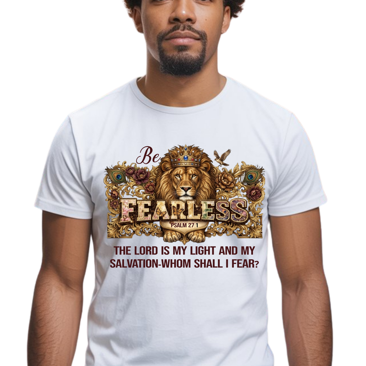 Fearless Graphic T-Shirt - Faith-Based Everyday Tee
