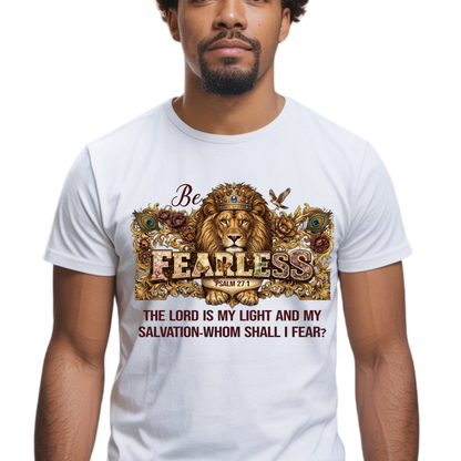Fearless Graphic T-Shirt - Faith-Based Everyday Tee