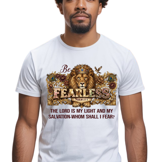 Fearless Graphic T-Shirt - Faith-Based Everyday Tee