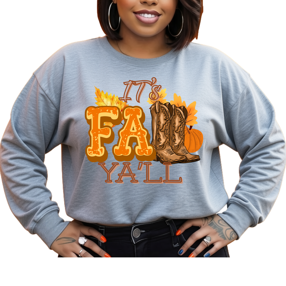 It's Fall Ya'll Crewneck Sweatshirt – Seasonal Pullover