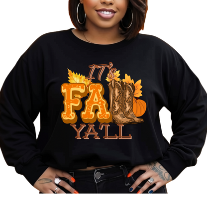 It's Fall Ya'll Crewneck Sweatshirt – Seasonal Pullover