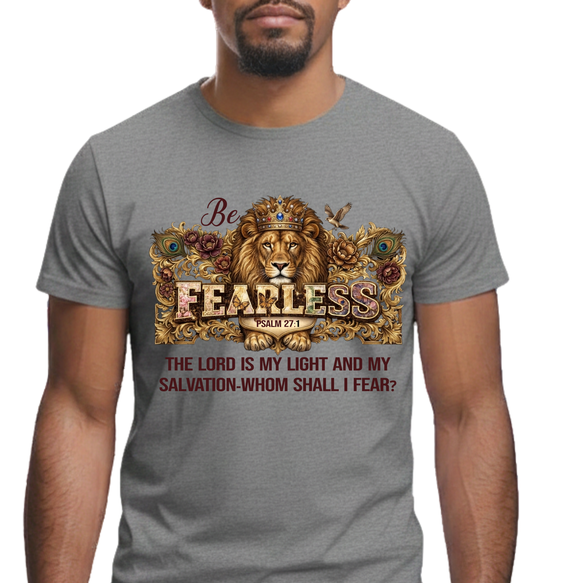 Fearless Graphic T-Shirt - Faith-Based Everyday Tee