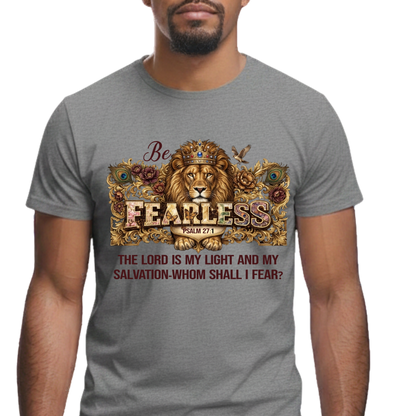Fearless Graphic T-Shirt - Faith-Based Everyday Tee